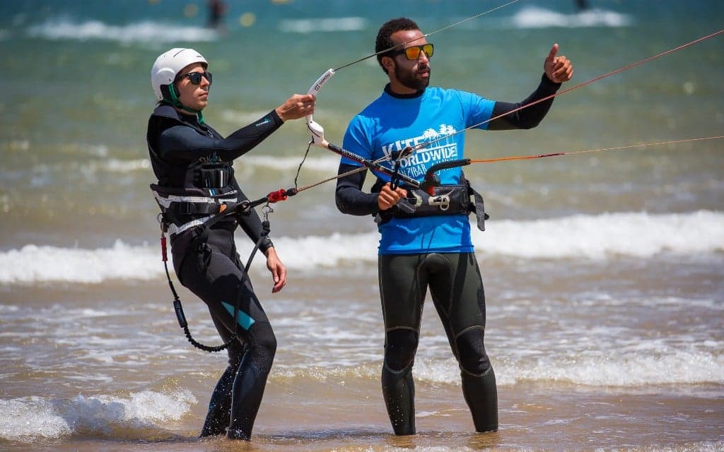 Kitesurfing — Essaouira Bay