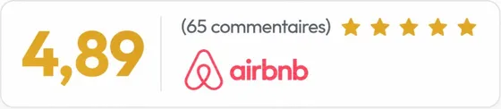 4.89 — (65 reviews) Airbnb